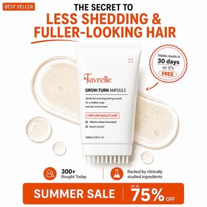 Korea’s #1 Hair Growth Serum for Thinning Hair & Scalp Health